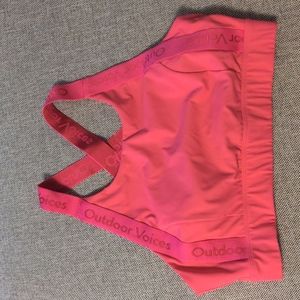 Outdoor Voices Snacks Bra